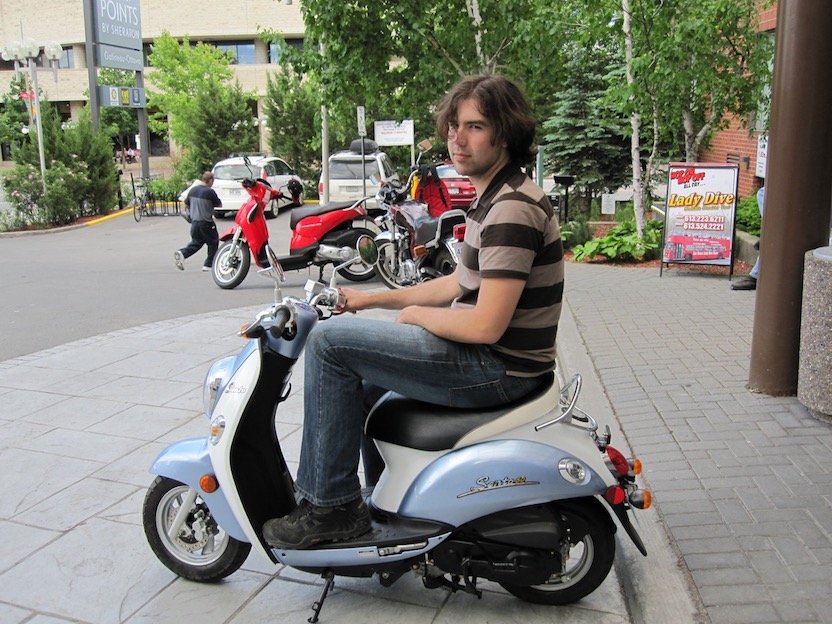 Xe 2009 Kymco Sento 50 một trong những xe HOT đời đầu
